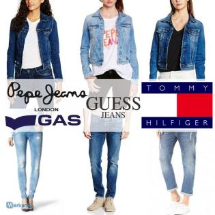 Damen Herren DENIM JACKEN HEMDEN JEANS Pepe Jeans Guess Tommy H