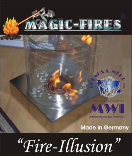 Mobiler Zimmerkamin Fire Illusion