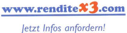 3044. -Euro Rente pro Monat Schweizer Rentenkonzept Rendite x3