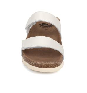 Bequem Schuhe Leder Naturleder Weiß Sandalen Scholl Damenschuhe Pantolette 36-41
