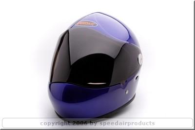 Flugsporthelm Speed-Master blue metallic