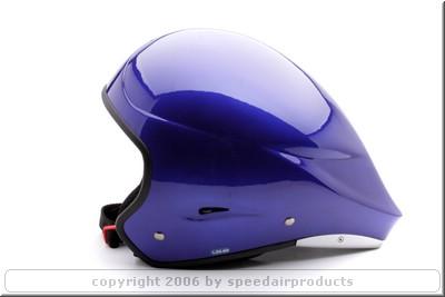 Flugsporthelm Acro - Line blau metallic