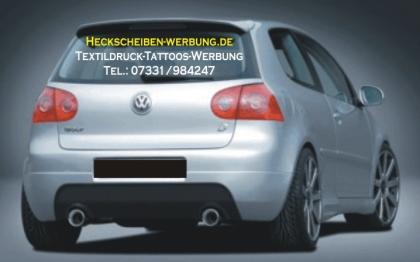 Tribals-Heckscheibenwerbung u. v. m zu Top Preise