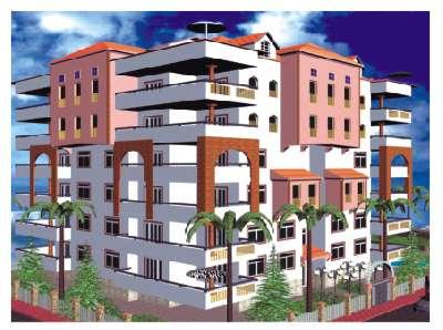 Neubau mit nur 6 Stockwerken nur ca. 200 m zum Strand
