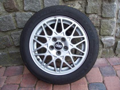 4 BBS Alu Kompletträder 205/50 ZR 15 86 W mit Sommerreifen