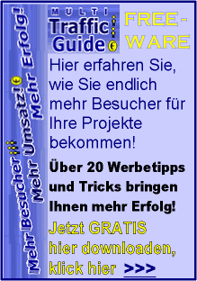 Freewareprogramm für mehr Besucher - Werbetipps Werbewege