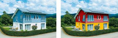 Qual der Wahl - welche Fassadenfarbe für s Haus