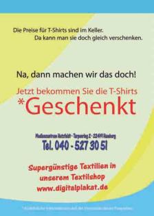 T-Shirt geschenkt