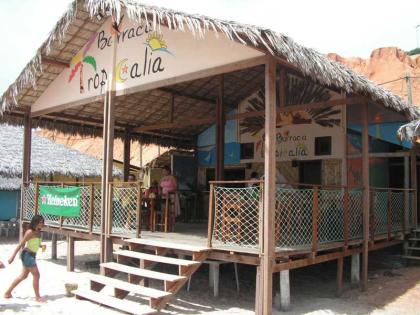 Strandrestaurant in Canoa Quebrada Brasilien