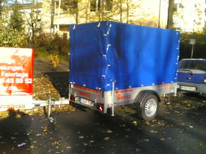 AAV vermietet Anhänger z. B. 1 3t
