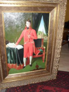 Gigantisches Ölgemälde Napoleon als Konsul gemalt v. ASHLEY