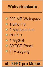 CMS-Hosting ab 0 99 Euro