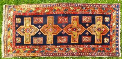 Orientteppich Kazak ca. 120J. alt TOP T116