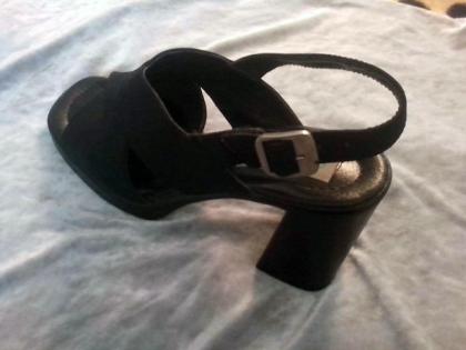 Offene High Heels Gr. 38