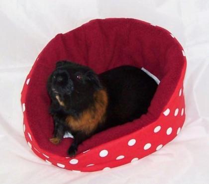 Kuschelbettchen mit 1 Kissen viele Muster und Farben