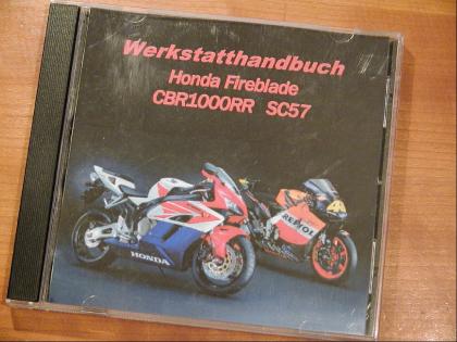 Werkstatthandbuch Fireblade CBR100RR SC57