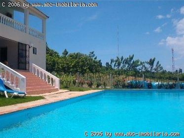 Verkaufe Luxusvilla in Cabarete Dominikanische Republik in bester Lage mit S