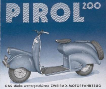 Motorroller PIROL Fa. Schweppe gesucht
