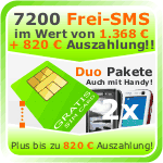 JETZT 820 EURO CASH GESCHENKT