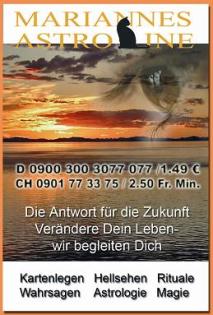 Hellsehen Wahrsagen Kartenlegen Rituale Magie Partnerzusammenf.