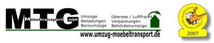 Umzug / Umzüge innerhalb Deutschland auch Beiladung und Transport