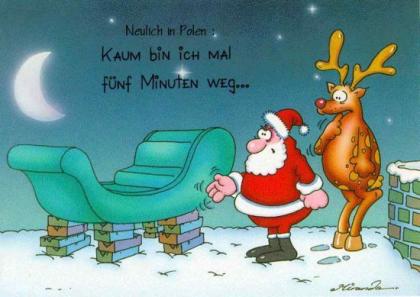 Santa Claus Is Coming To Town. Und was schenken Sie.