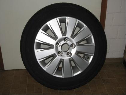 Original Opel Alufelgen mit Winterbereifung 215/55 R16 ET41