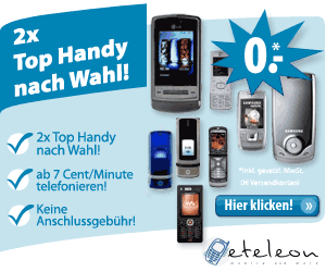 Sensationspreise bei eteleon - mobile more