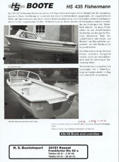 Motorboot mit Heku-Trailer 2 Jahre TÜV