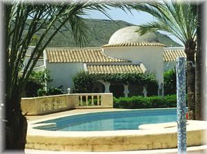 Schönes Ferienhaus mit großem Pool in Denia/Costa Blanca/Spanien