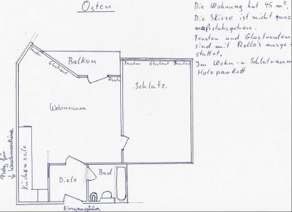 2 Zi. - Wohnung München Pasing 45 m