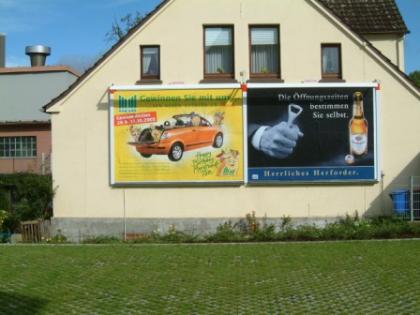 Ihre Hauswand für Werbezwecke gesucht