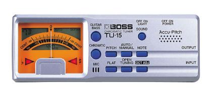 BOSS TU-15 CHROMATIC TUNER -NEU-