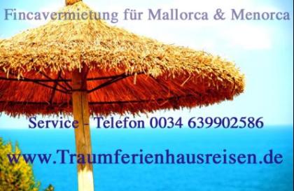 Unter www. Traumferienhausreisen. de finden sie Fincas Ferienhäuser Ferienwohnun