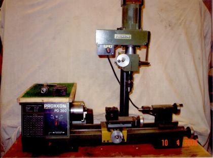 Verkaufe drehmaschine proxxon pd 360