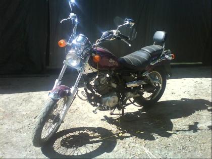 Husky. Shopper. Motorrad