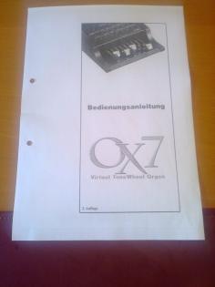 WERSI OX7 Orgelexpander 4 Orgeltypen frisch restauriert