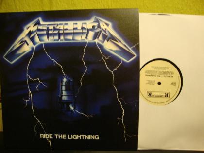 Metallica - Ride The Lightning LP