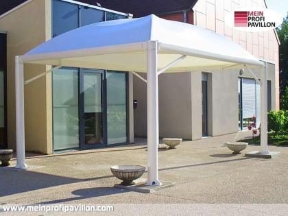Pavillon 5x5 Überdachung Pagodenzelt Pvc Terrassendach Pergola Terrasse Restaura