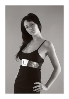 Model Jamelia vom 5. 7. - 7. 7. in Hamburg