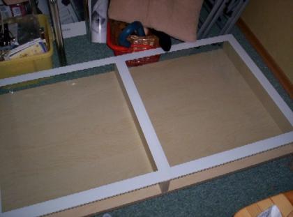 Ikea Tisch Magiker mit Glasplatte