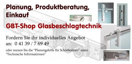 Glasschiebetüren Glastüren und Beschläge
