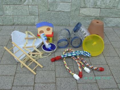 Zubehör für Rattenkäfig Komplettpaket