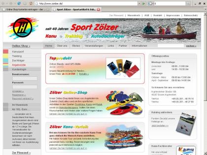 Sport Zölzer Große Auswahl für Trekking und Kanusport