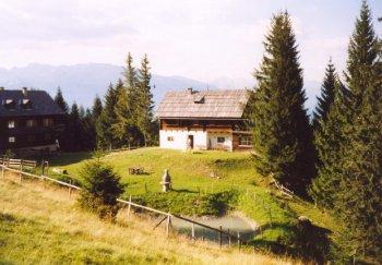 Almhütte in Kärnten-wandern bergsteigen feiern uvm