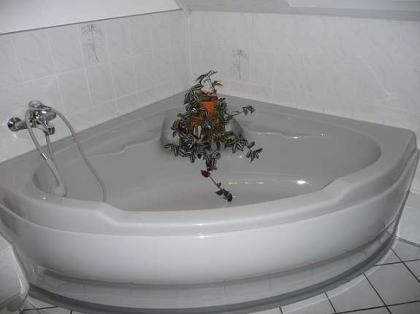 ECKBADEWANNE MIT SCHÜRZE