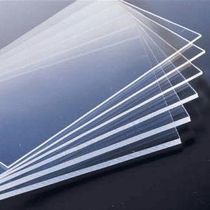 Acrylglas- oder Polycarbonatglas- Platten.