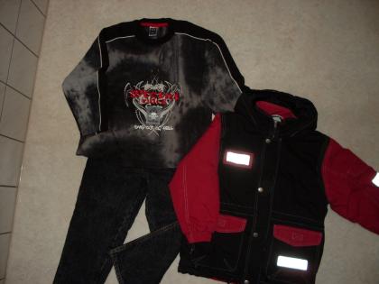 3teiliges Jungen - Set Größe 122