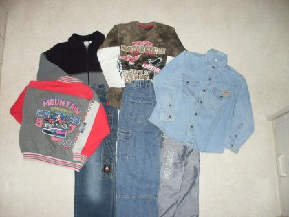 7teiliges Jungen - Set Größe 128