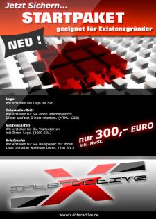 Internetseite Webdesign Logo Briefpapier Visitenkarte Startpaket Existenzg